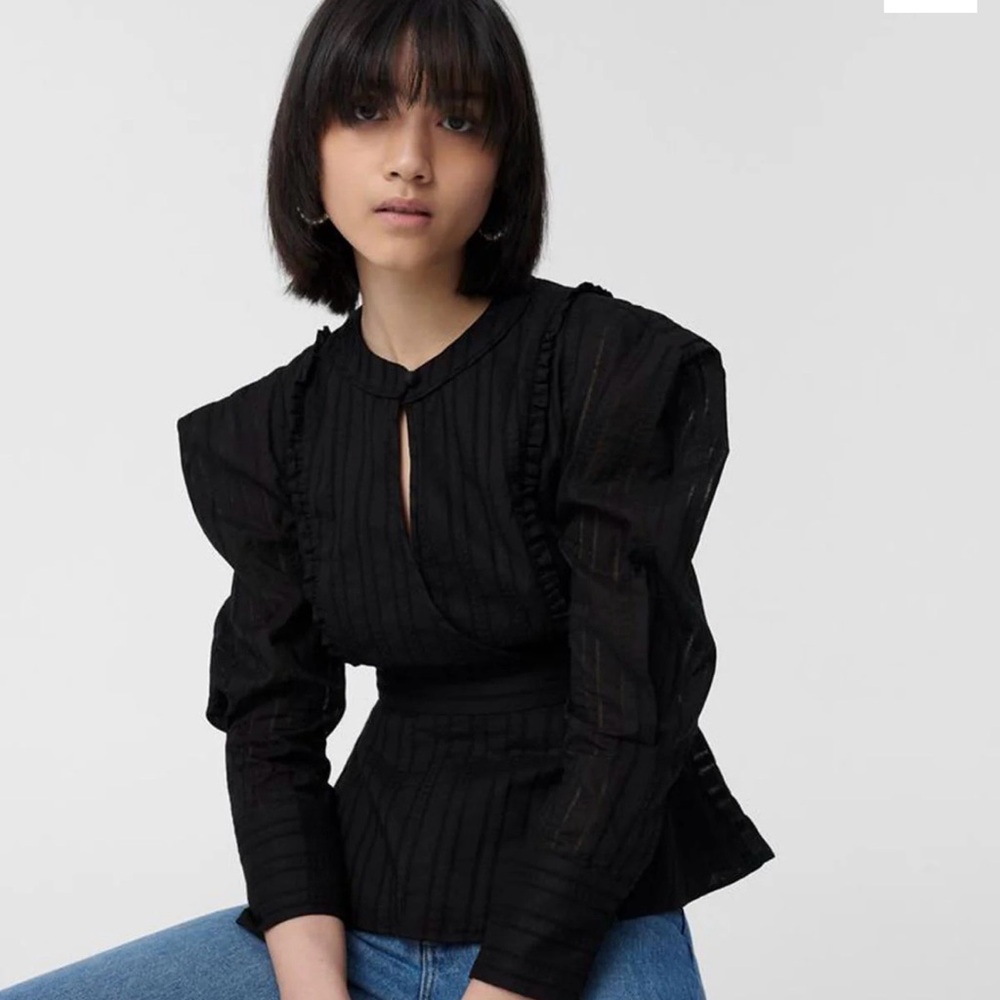 Diane Von Furstenberg Elegant Black Women's Top